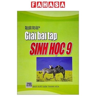 Sách giải bài tập sinh học lớp 9