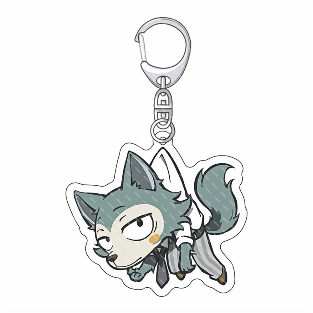 Móc Khoá Anime BEASTARS Legoshi Louis Manga Nhật Bản Trang Trí balo túi sách siêu xinh TIỆM CẬN ANIM