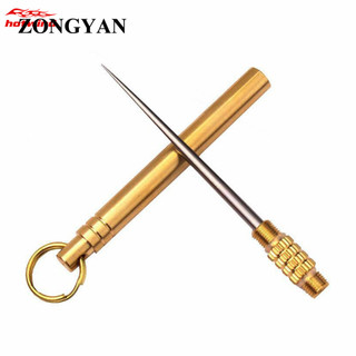Hotwind Titanium Toothpick Keychain Multi-Purpose Outdoor Camping Tool More Durable Than Floss