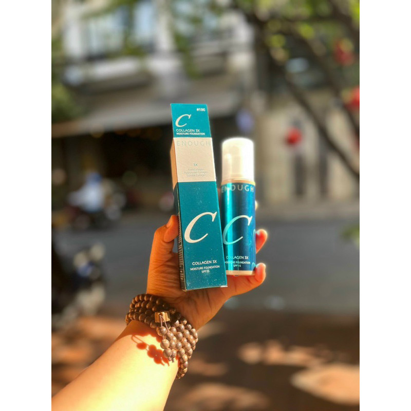 Kem nền 3X Enough Collagen 3X Moisture Foundation 100ml