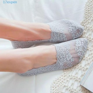 Vớ ren thoáng khí dùng cho mang giày lười