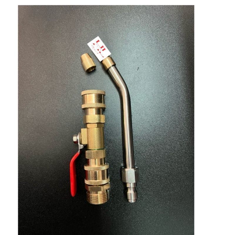 (giao hỏa tốc) béc xịt vệ sinh máy lạnh , gôm van khóa và các dạng cần xịt inox thao tác nhanh