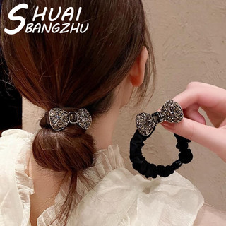 Dây cột tóc cao su đính đá pha lê thời trang hàn quốc cho nữ