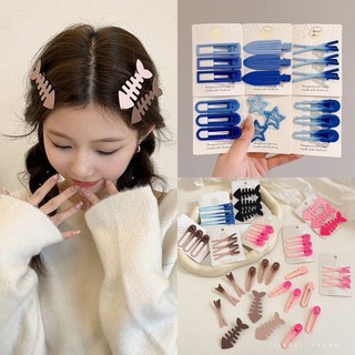 3 Chiếc Thời Trang Dopamine Kẹp Tóc Cô Gái Ngọt Ngào Dễ Thương Mỏ Vịt Kẹp Mũ Nón