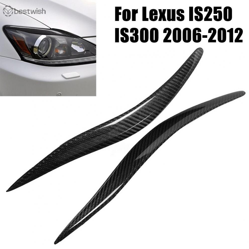 Viền che lông mày bằng sợi Carbon sành điệu cho Lexus IS250 IS300