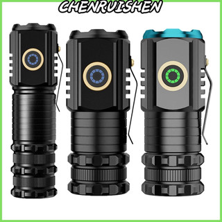 CHENRUISEN Đèn Pin ledNăng Lượng Cao Có Đuôi Nam Châm jinxusw1