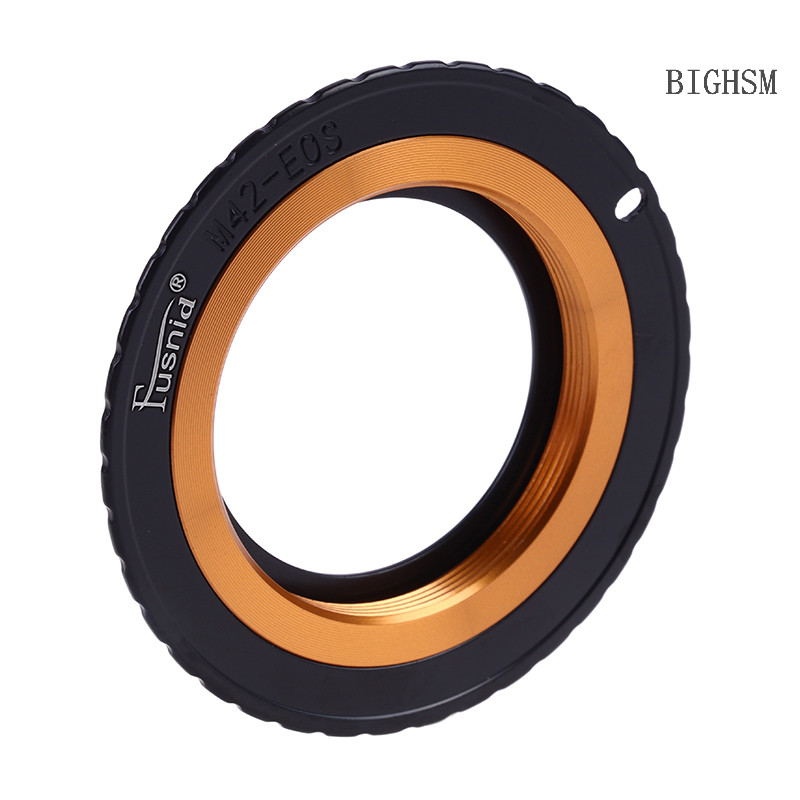 Bighsm M42 Ống Kính Cho Canon EOS EF Ống Kính Adapter Vòng CAP Ống Kính Adapter Connecg Vòng SKK