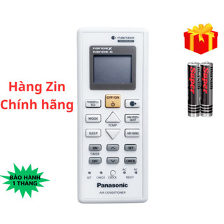  Điều khiển điều hòa Panasonic Mã 15 Hàng Zin remote máy lạnh Panasonic Nanoe - Tặng pin - TH Lee 