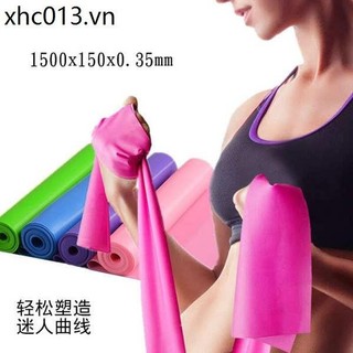 Yoga Co Giãn Ban Nhạc Thể Dục Nữ Mỏng Căng Dây Co Giãn Kéo Dài Tập Thể Dục Hông Tập Thể Dục Vai Mở Lưng Dây Kháng Lực