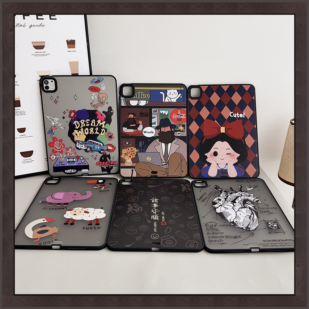 Dành Cho iPad M2 M4 2024 Mini 7 Gen 5 6 7 8 9 10 10.2 "9.7" iPad Air 2 3 4 5 6 Pro 11 "12.9" Matte C