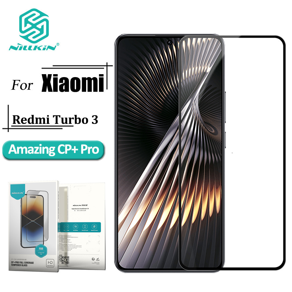 Kính cường lực màn hình NILLKIN CP + Pro Series cho Redmi Turbo 3 9H Tấm bảo vệ màn hình chống cháy nổ