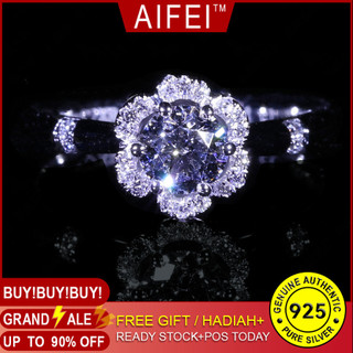 Nhẫn đính đá carat moissanite Pt 9502