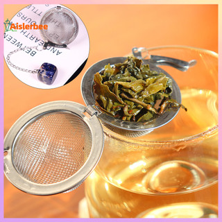 Aislerbee Trà Infuser Lưới Mịn Có Thể Tháo Rời Nhiều Màu Sắc Pha Lê Giả Thép Không Gỉ Trà Gia Vị Infuser Đồ Gia Dụng