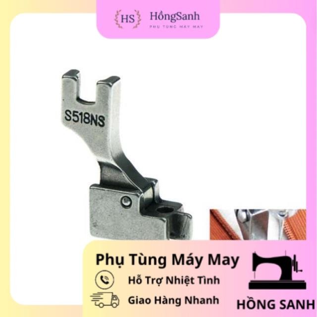 Chân vịt may dây kéo giọt nước