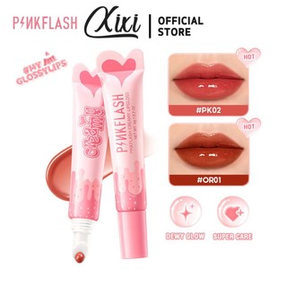 Hồng FLASH Chống Nước Dưỡng Ẩm Môi Men Chống Thấm Nước Son Bóng Trang Điểm Lâu Dài Màu Sắc Cao Rendering