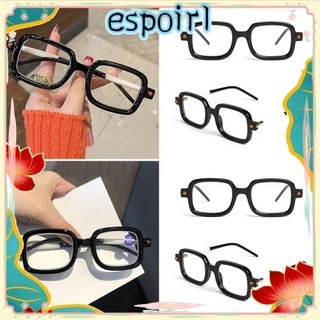 Kính Mắt Vuông ESPOIR, Kính Đọc Sách Chống Ánh Sáng Xanh Siêu Nhẹ, Bảng Thanh Lịch Bảo Vệ Mắt Quang Kính Mắt Văn Phòng