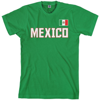 Áo thun đội tuyển quốc gia Mexico Threadrock Cờ Mexico