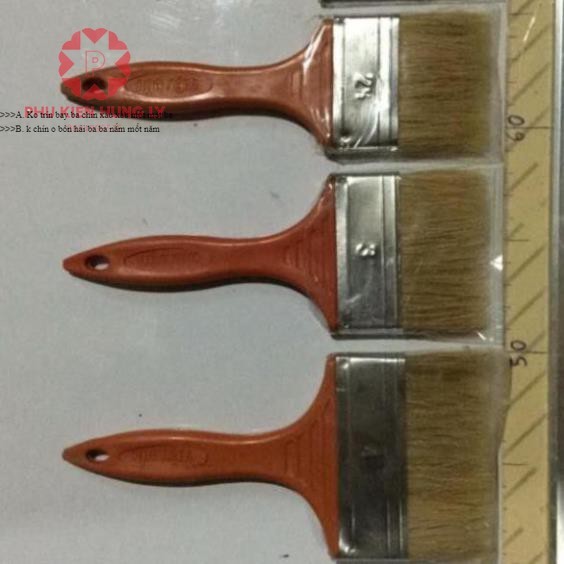 Chổi quét sơn các inch