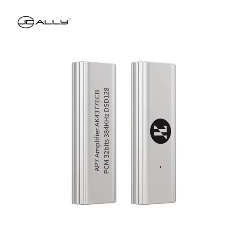 JCALLY -AP7 Bộ khuếch đại DAC di động với điện thoại AK4377ECB AMP hỗ trợ PCM 32bit / 384kHz DSD128 