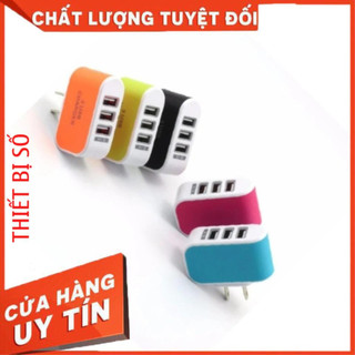 Cốc sạc 3 cổng USB thế hệ mới -DC2272