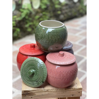  Âu đựng mỡ liễn đựng mỡ bằng gốm sứ Bát Tràng nhiều màu đẹp mắt hũ đựng mỡ hũ gia vị âu mỡ gốm sứ giá tại xưởng 