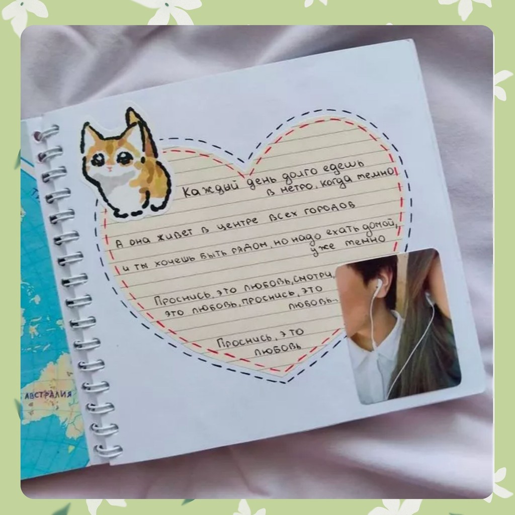 Scrapbook Trắng Sổ Handmade In Ảnh Theo Yêu Cầu Sổ Lưu Bút Kỉ Niệm Tặng Người Yêu Anniversary Sinh N