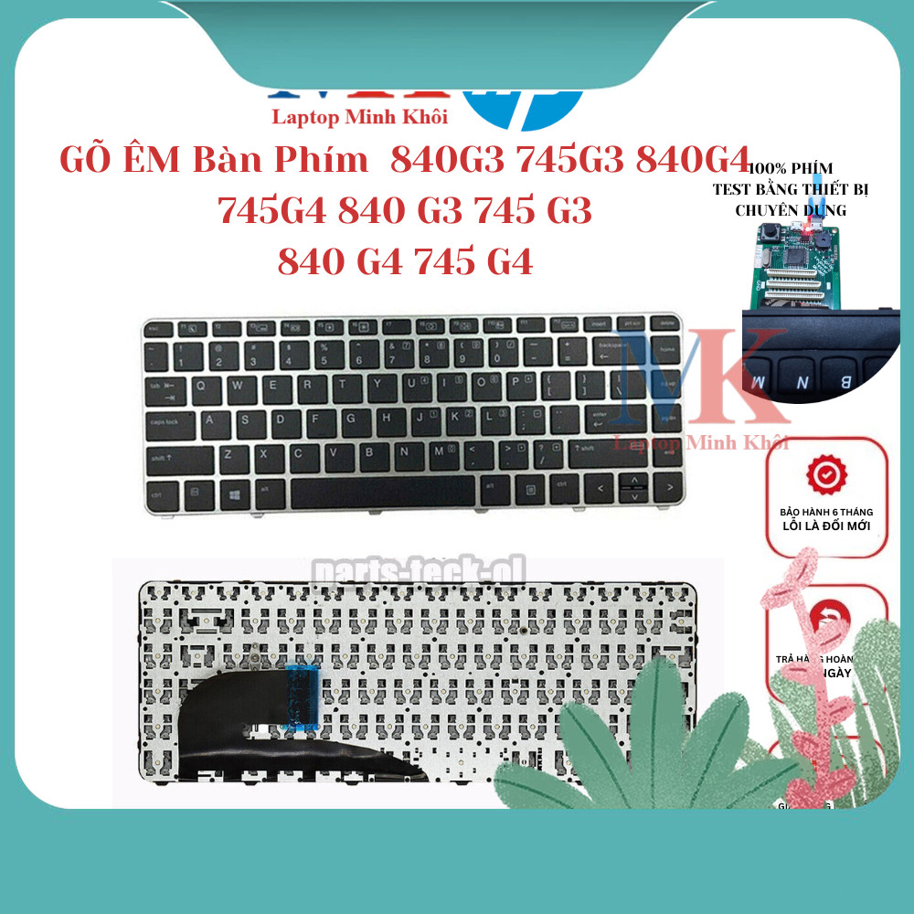 Bàn Phím Laptop HP EliteBook 840G3 745G3 840G4 745G4 840 G3 745 G3 840 G4 745 G4