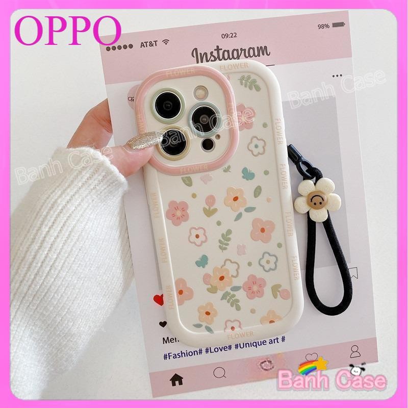 Ốp lưng OPPO Floral Reno A11 A15 A17 A18 A12 A38A33 A35 F19 Realme A54 A57A58A60 A78 A92 A93A94 A95 