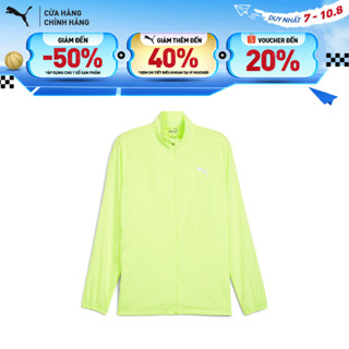 Áo Khoác PUMA Nam Run Favorite Woven Màu Vàng