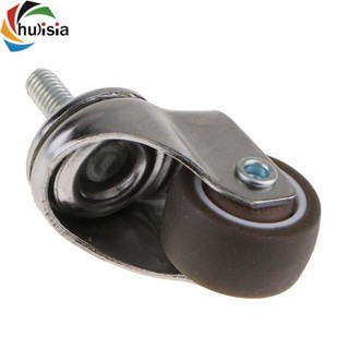 chulisia Bánh cao su TPR có ren bằng thép 1 "25mm cho xe đẩy Đồ nội thất 1 Inch