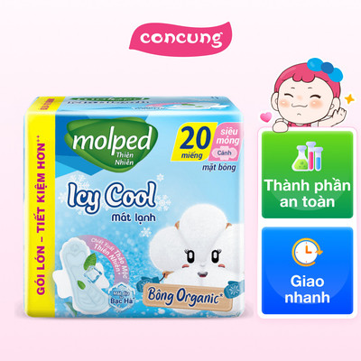 Băng vệ sinh Molped Icy Cool 20 miếng