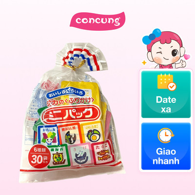 Gia vị rắc cơm 6 vị 30 Gói 60gr