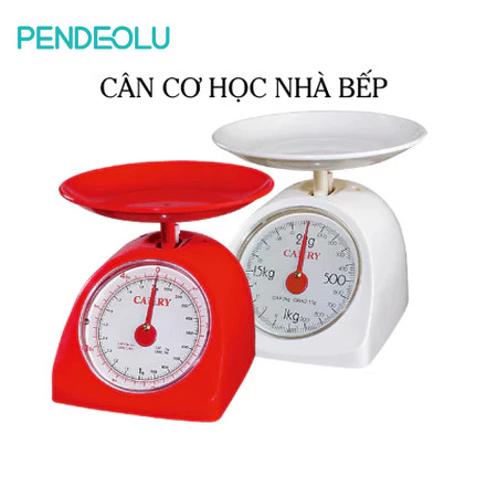 PENDEOLU Cân Đồng Hồ Nhựa 2kg，Cân Điện Tử，Cân 2kg/1kg/5kg Cân Điện Tử Sức Khỏe