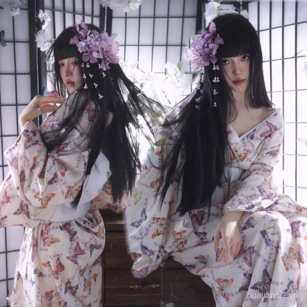 New Kimono Japanese Traditional Style Dress Yukata Japanese Clothing