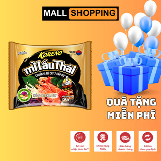   THÙNG 20 GÓI  MÌ LẨU THÁI KORENO – CHUẨN VỊ MÌ CAY 7 CẤP ĐỘ – GÓI 74G – CHÍNH HÃNG HÀN QUỐC 
