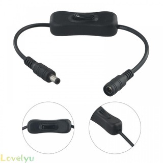 ⭐LOVE⭐ Switch Connector Inline On/off Functionality Rocker 5.5x2.1mm 5V-24V 6A[Overseas Products]