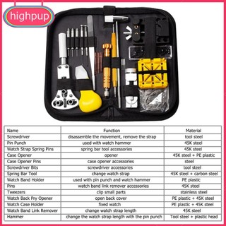 148 Cái / bộ Dụng Cụ Mở Hộp Đựng Đồng Hồ Chuyên Nghiệp Link Pin Remover Bộ Dụng Cụ Sửa Chữa [Highpup.vn]