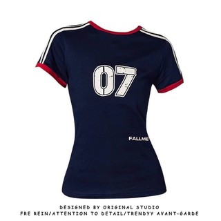 Không Pilling Áo Thun Nữ Mùa Hè Bán Chạy Slim-fit Sang Trọng Màu Sắc Tương Phản Phù Hợp Với Phong Cách Ngắn Sang Trọng Hàng Đầu