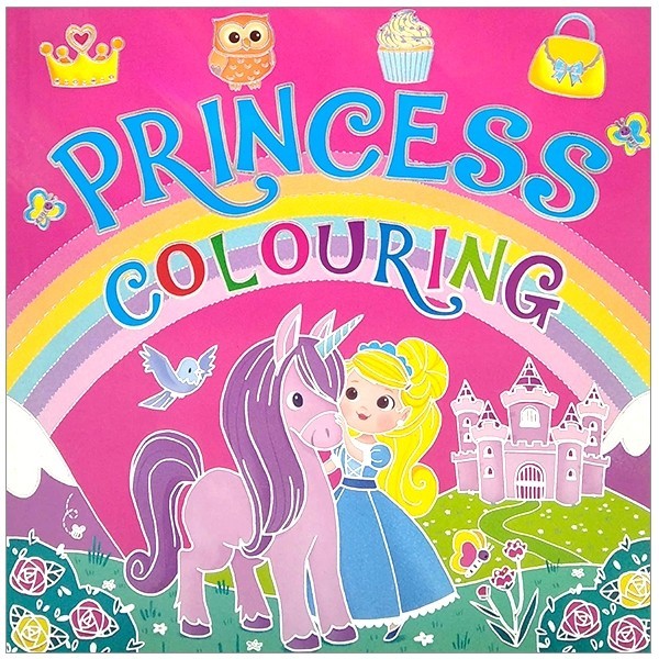 Sách Princess Colouring (Bìa Mềm)