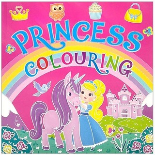 Sách Princess Colouring