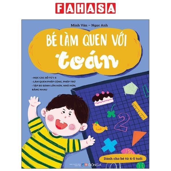 Sách Bé Làm Quen Với Toán (Dành Cho Bé Từ 4-5 Tuổi)