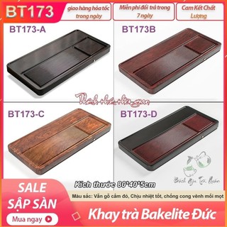 👉ĐẠI HẠ GIÁ👈Tổng Hợp Khay Trà bakelite Nguyên Khối - Vân Cẩm Lai - Dành Cho Người Biết Chơi