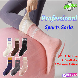Tất tập Yoga Pilates dành cho nữ có độ đàn hồi cao Tất Silicon chống trượt để tập Gym Chạy nhảy múa