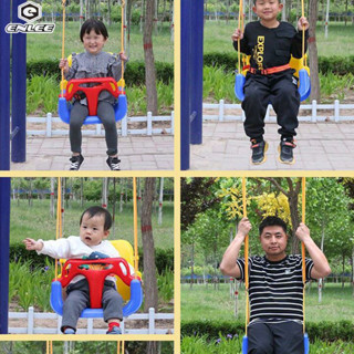 [Enlee] Ghế xích đu trong nhà và ngoài trời dành cho trẻ em giỏ xích đu đồ chơi 3 trong 1 xích đu ngoài trời cho bé