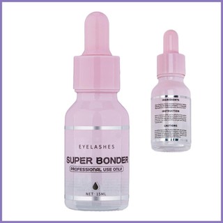 Super Bonder cho phần mở rộng mi 15ml Chất bịt kín mi Máy tăng tốc chống nước Chuyên nghiệp Super Lash Bonder Sealer nota2vn