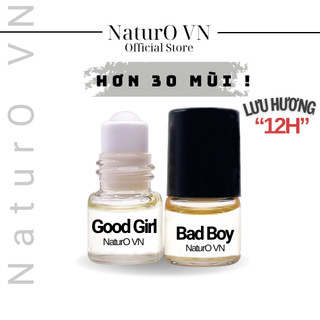 Tinh dầu nước hoa pháp 10ml & 1.5ml dạng lăn, 30 mùi nước hoa nam nữ nổi tiếng
