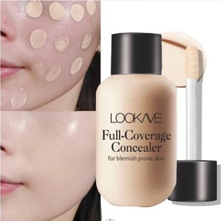Kem che khuyết điểm dạng lỏng mờ Trang điểm chống thấm nước Kem nền che quầng thâm Corrector Kem che khuyết điểm Làm trắng mỹ phẩm