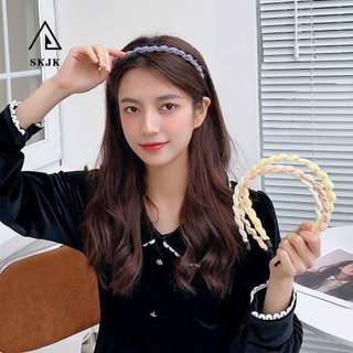 Cài tóc SKJK vải lưới mỏng nhiều màu sắc dễ thương phong cách Hàn Quốc cho nữ