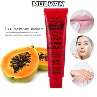 Kem Dưỡng Môi Chiết Xuất Đu Đủ Dưỡng Ẩm Đa Năng 25g lucas papaw