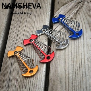 NAMSHEVA cụ neo xương cá mùa xuân Khóa có thể điều chỉnh Mái hiên ngoài trời Móng tay cố định